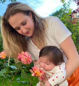 Lila, Maman de Rose, 5 mois